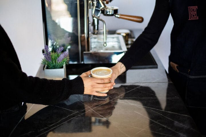 Enigma Coffee at an event