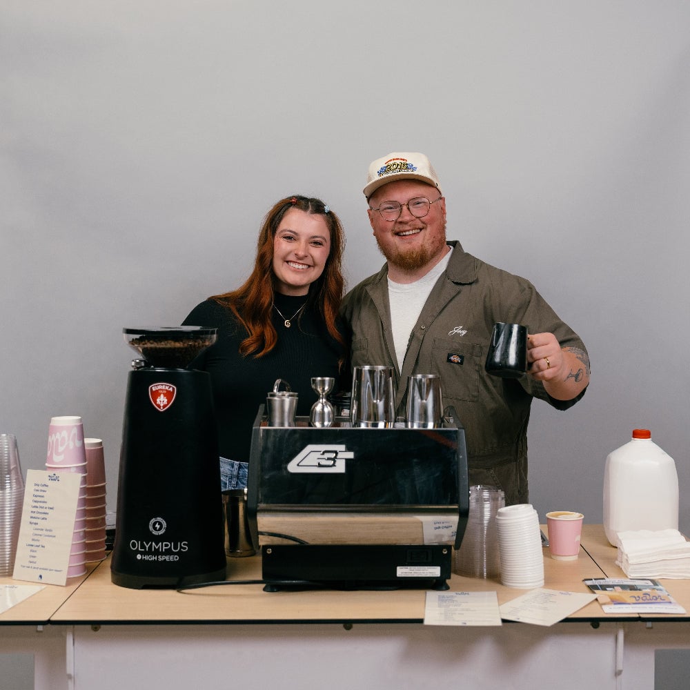 Valor Coffee at an event