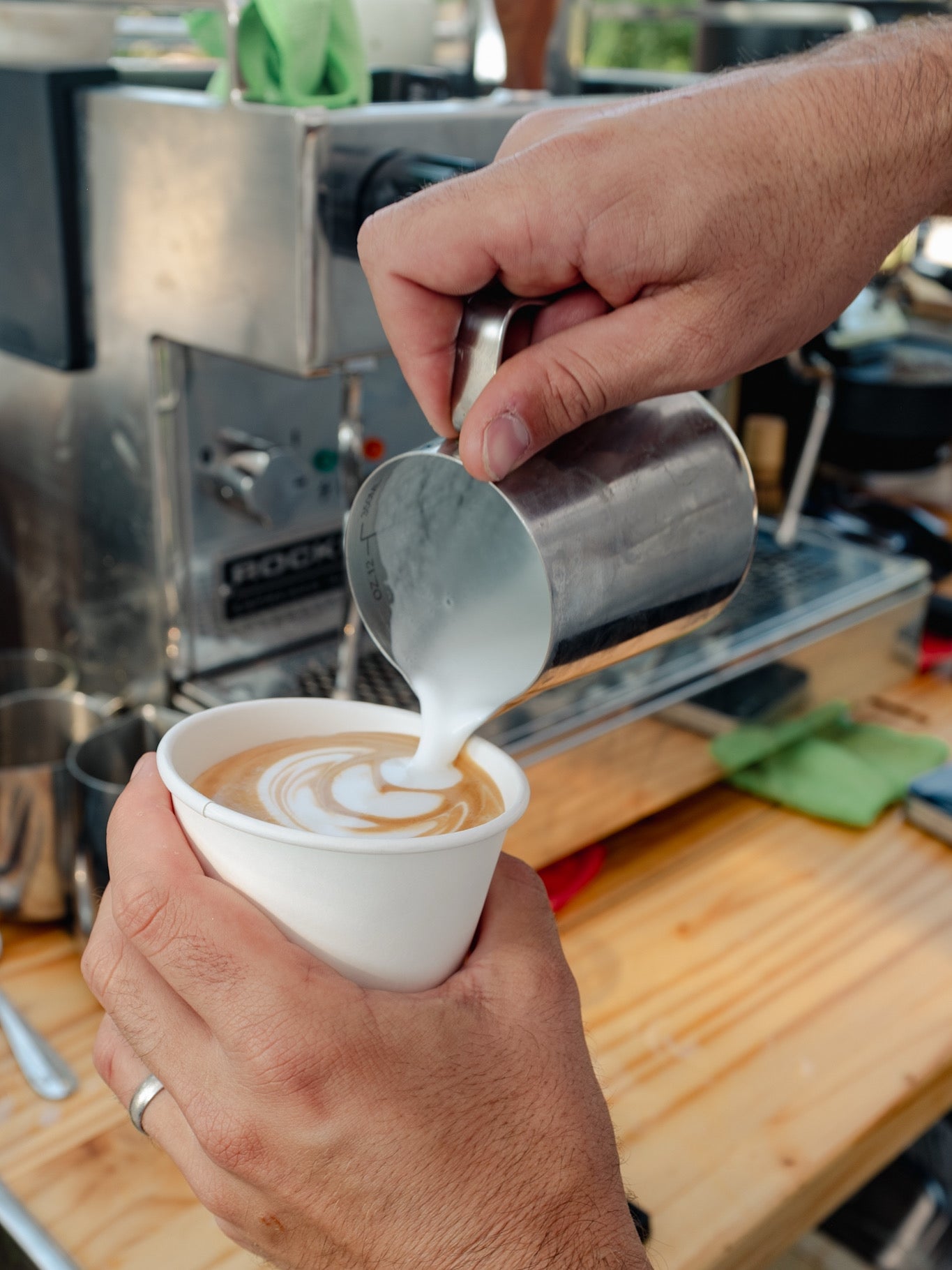 Doxa Coffee Roasters at an event