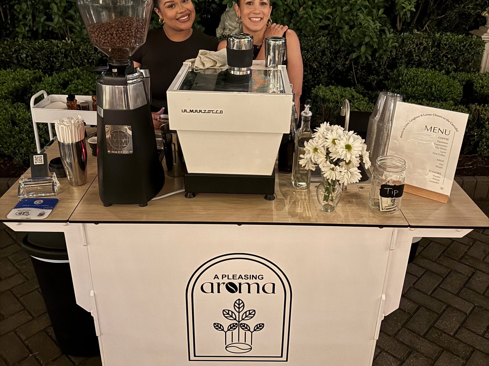 A Pleasing Aroma at an event