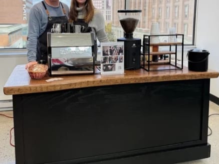 AM Coffee Co at an event