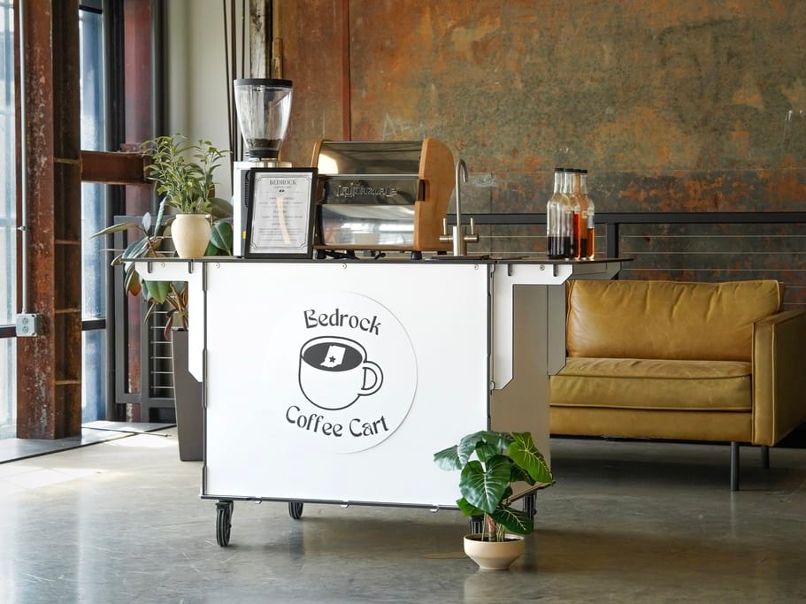 Bedrock Coffee at an event