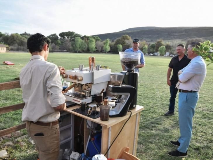 Bear Fruit Coffee at an event