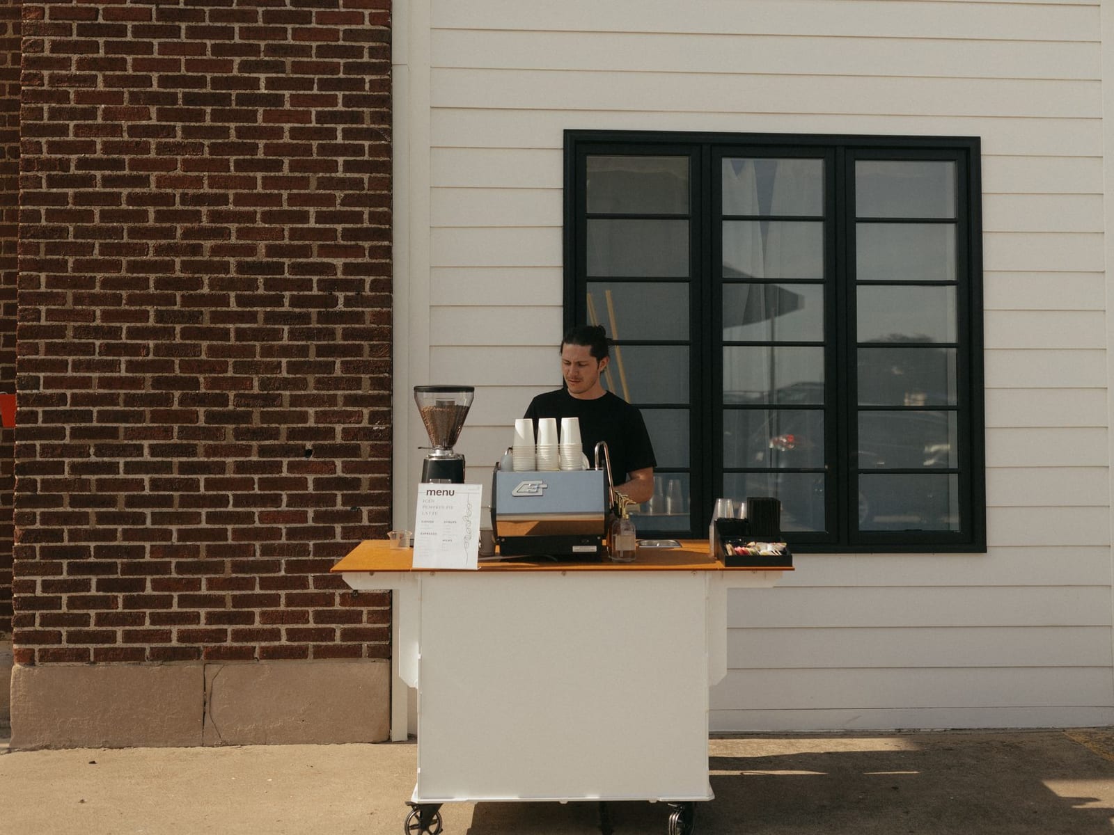 Bean and Barrel at an event