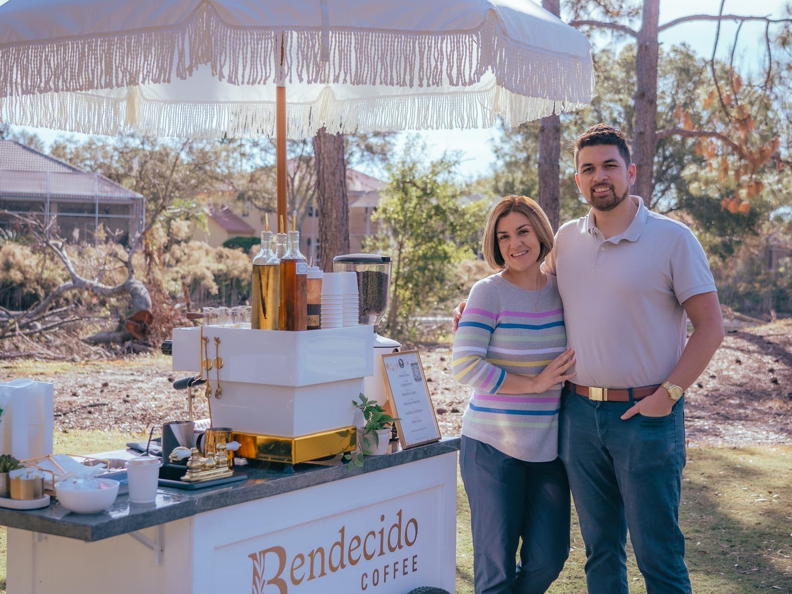 Bendecido Coffee at an event