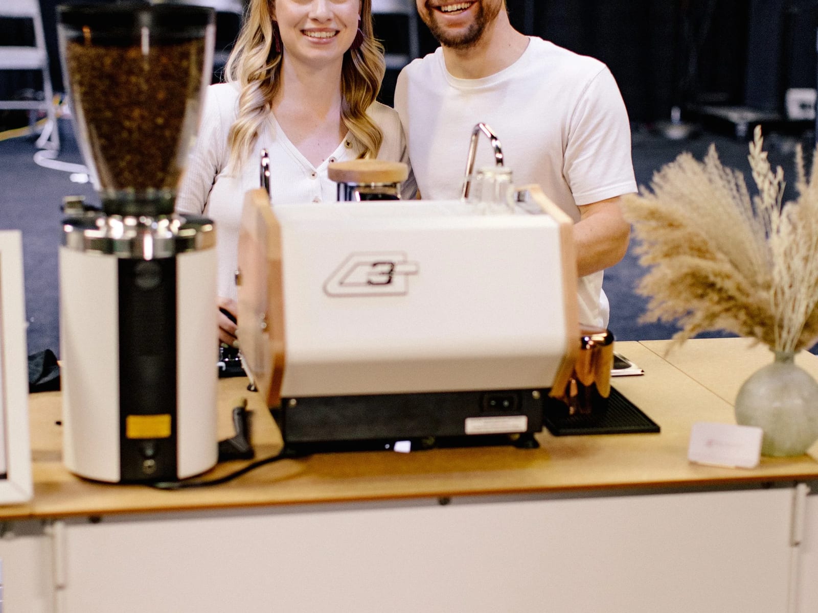 Blossom Coffee Co at an event