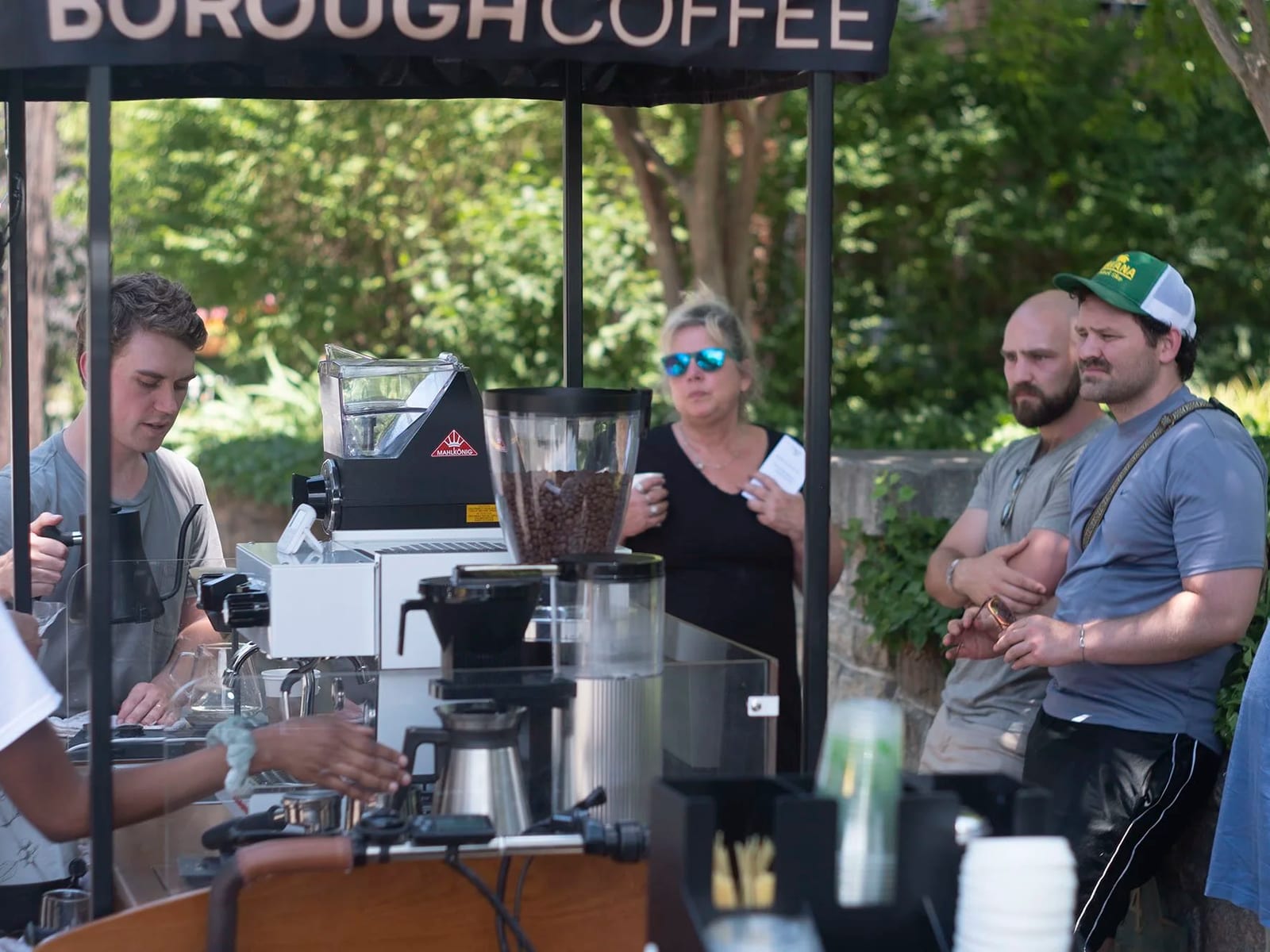 Borough Coffee at an event