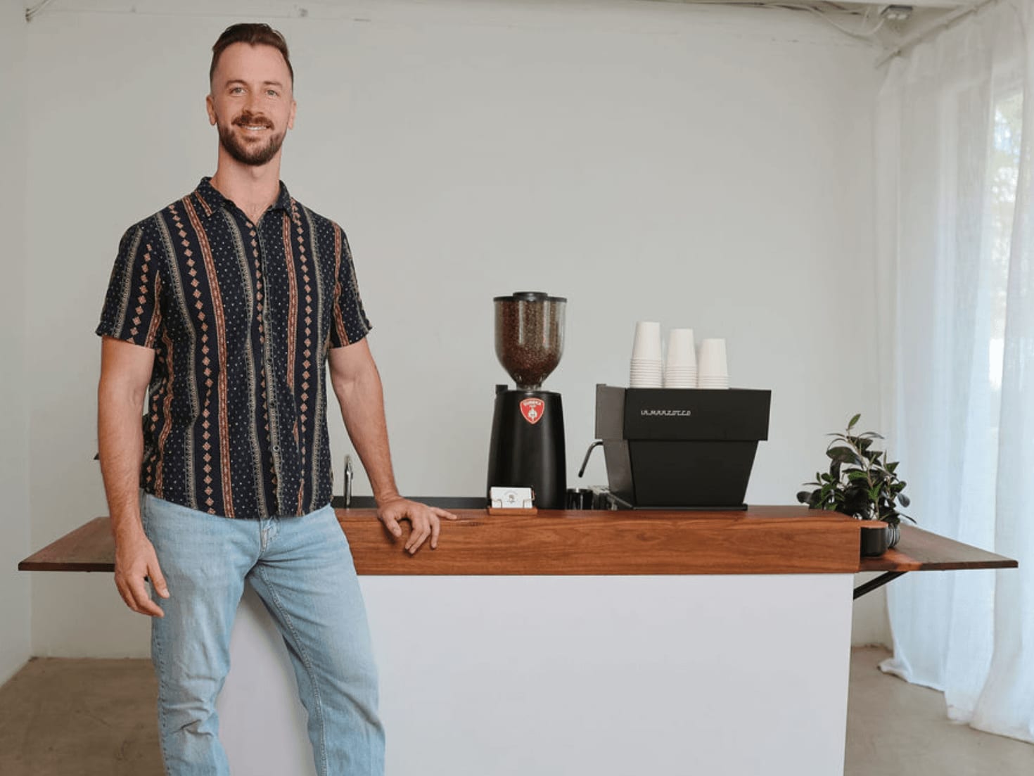 Brew Avenue Coffee at an event