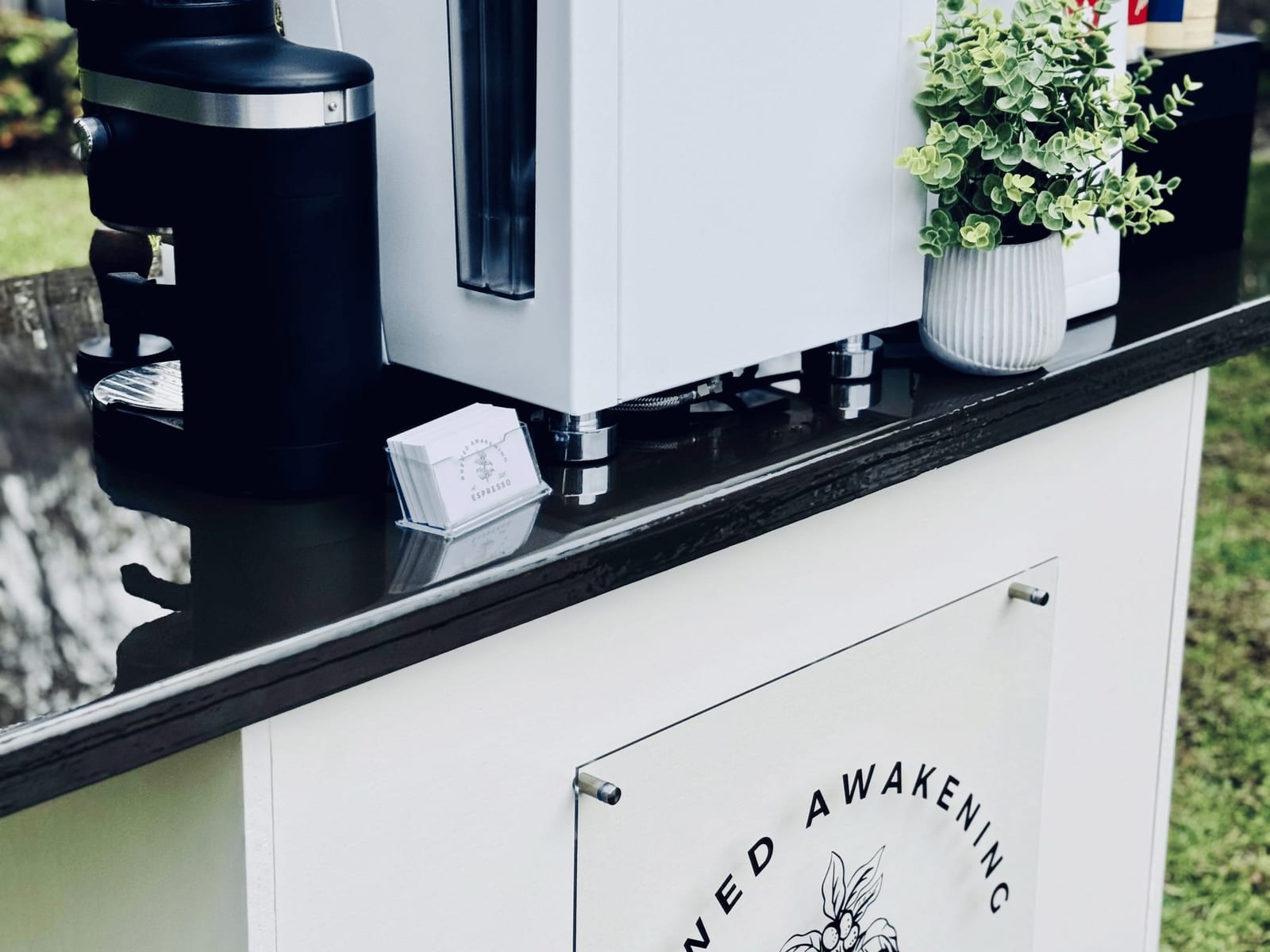 Brewed Awakening Espresso at an event