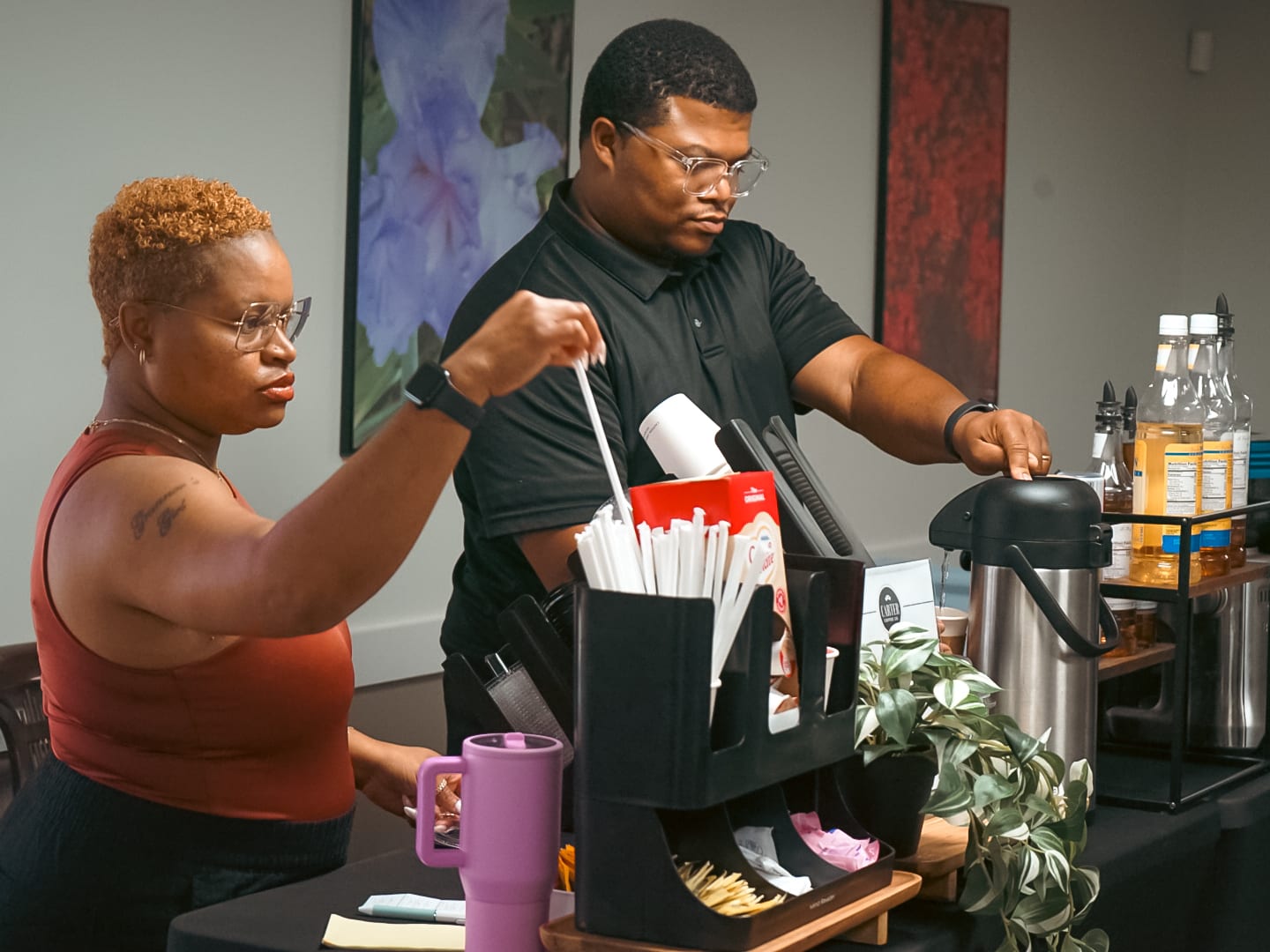 Carter Coffee Company at an event