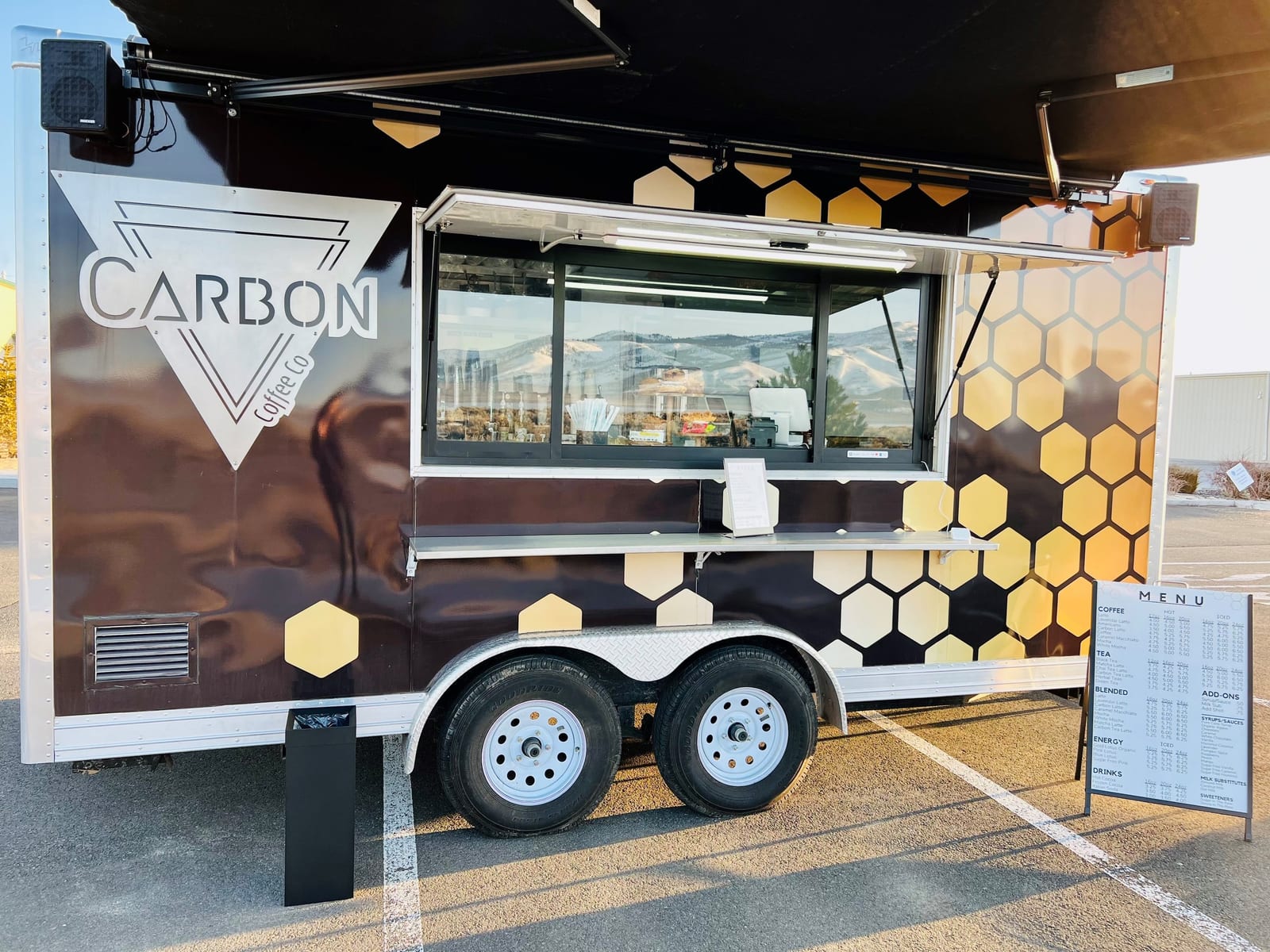 Carbon Coffee Company at an event