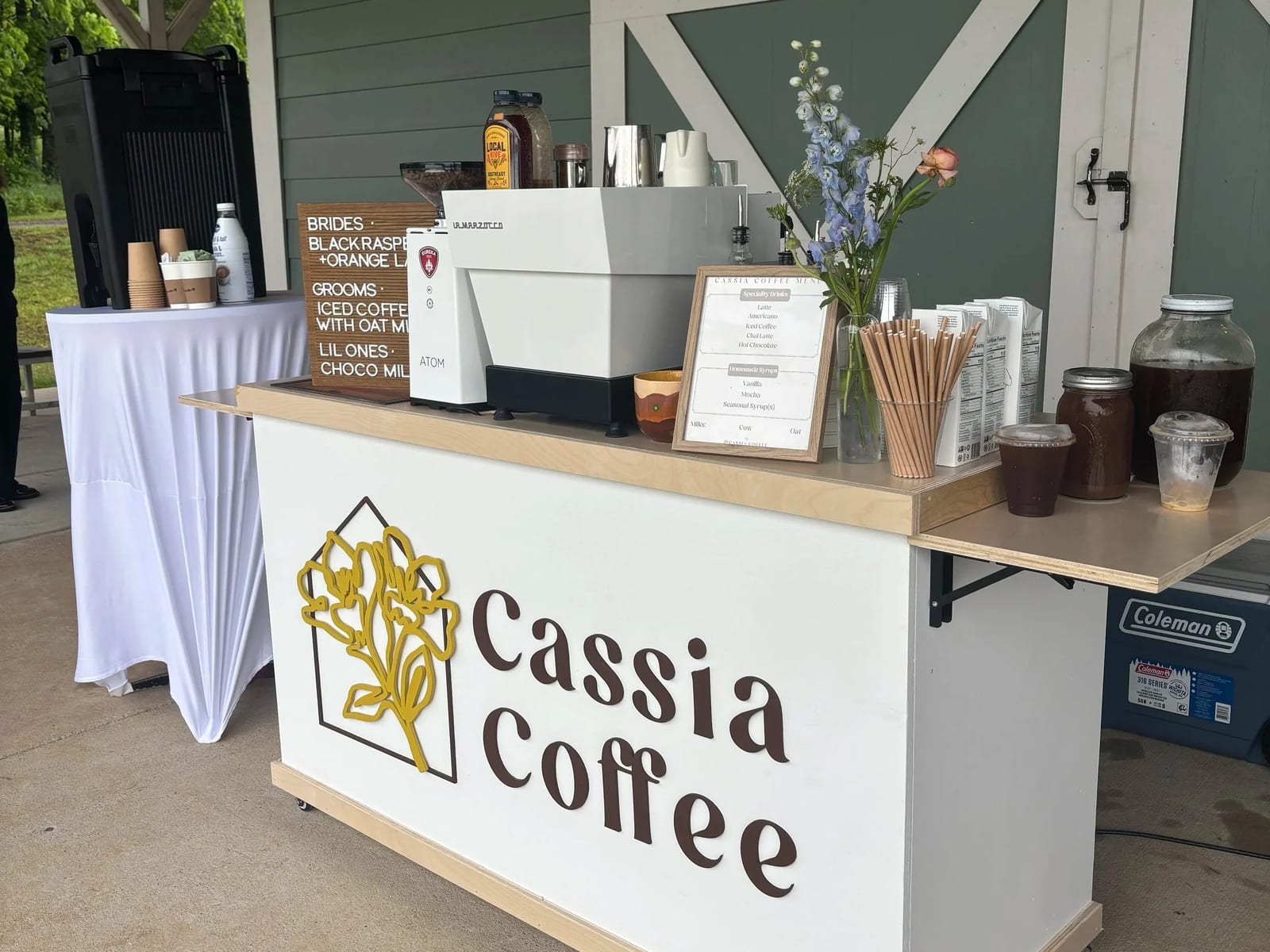 Cassia Coffee Cart at an event