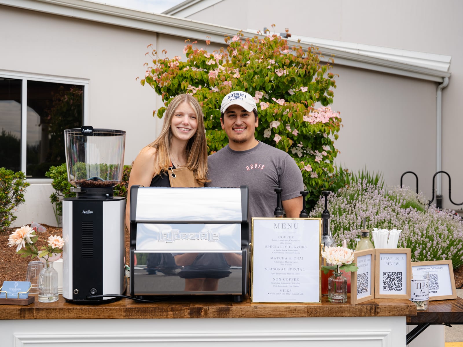 Clearmeadow Coffee at an event