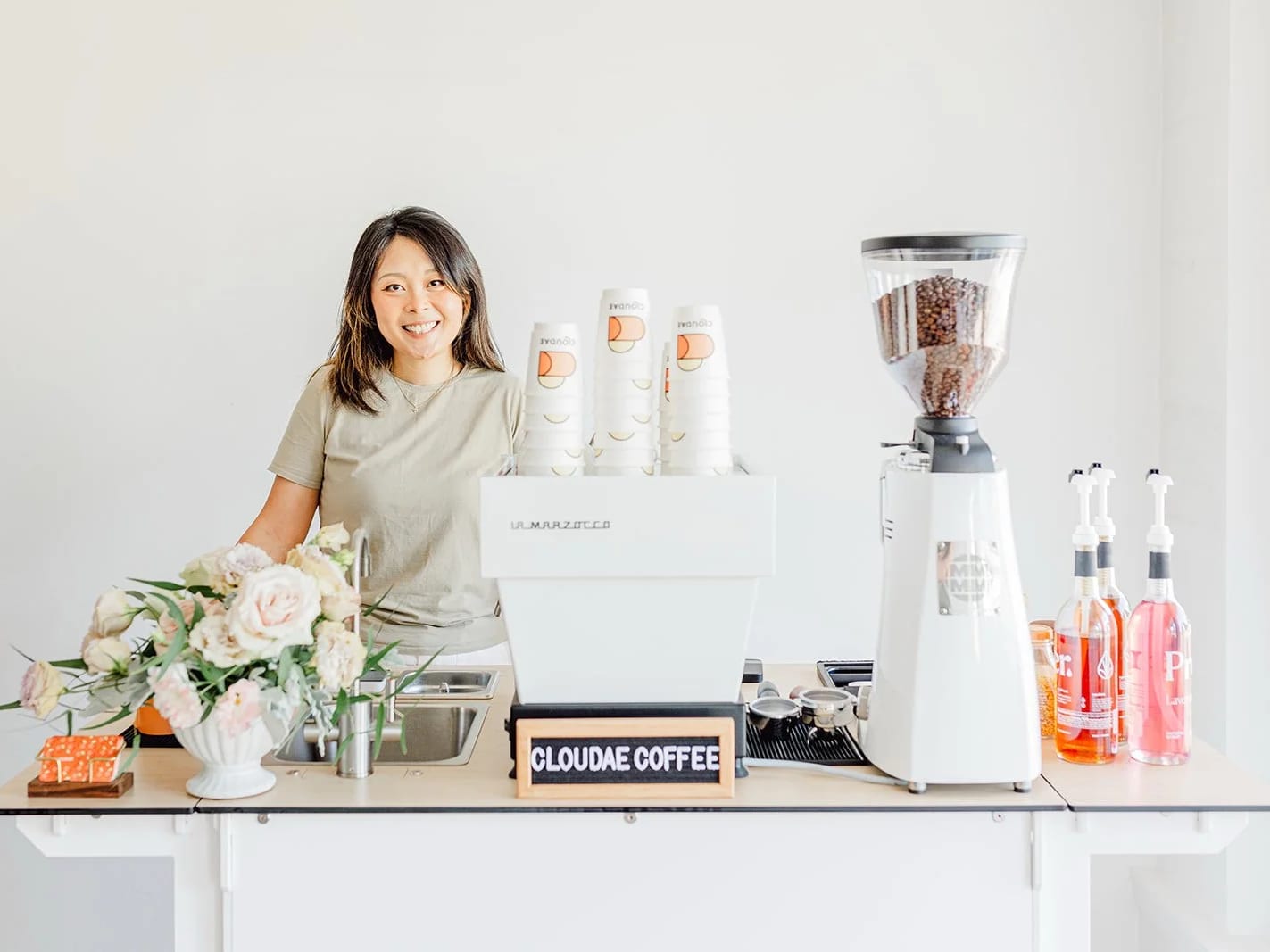 Cloudae Coffee at an event