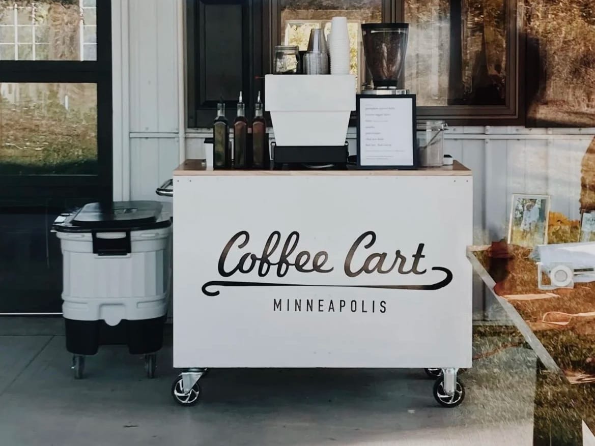 Coffee Cart MPLS at an event