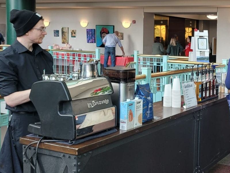 Coffee Catering Detroit at an event