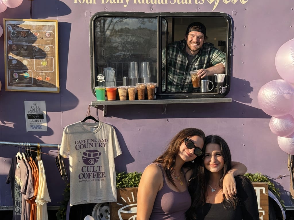 Cult Coffee at an event