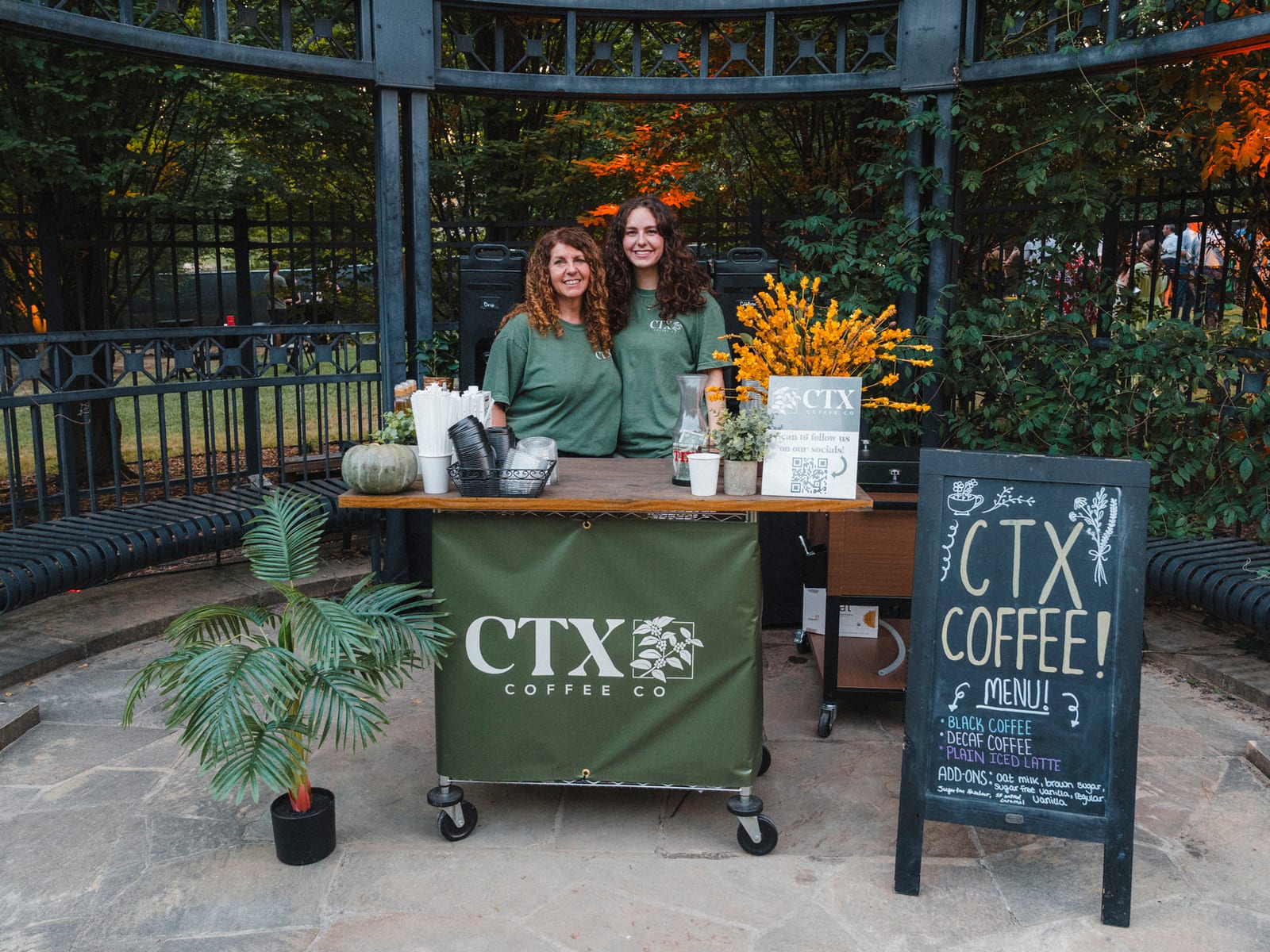 CTX Coffee Co at an event