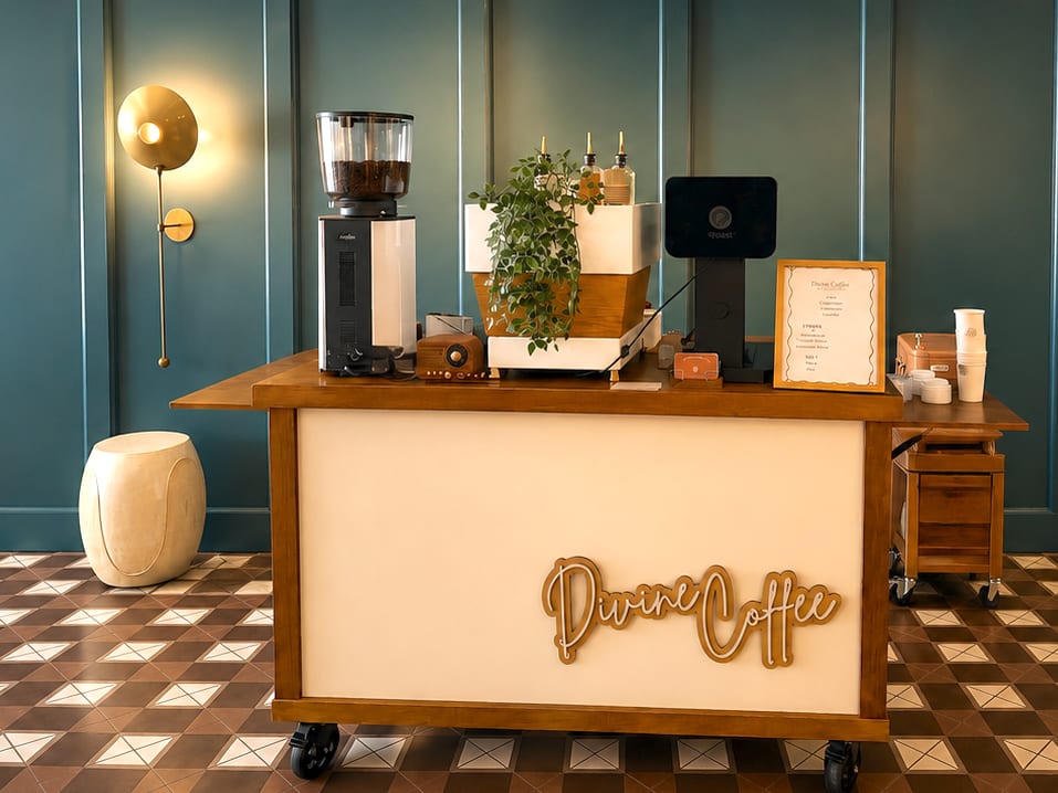Divine Coffee at an event