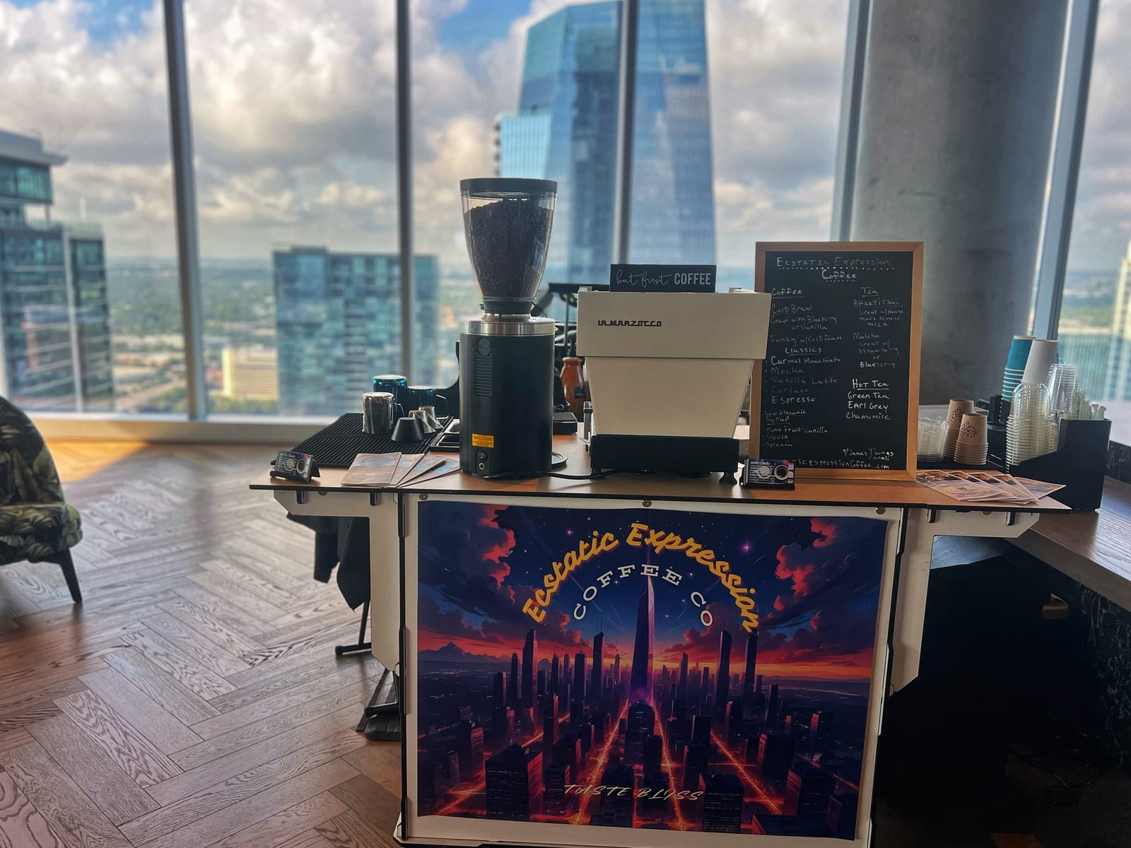 Ecstatic Expression Coffee at an event
