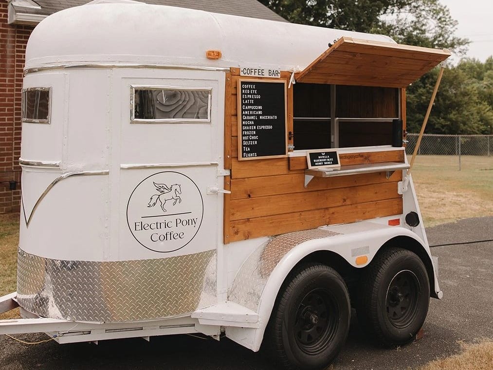 Electric Pony Coffee at an event