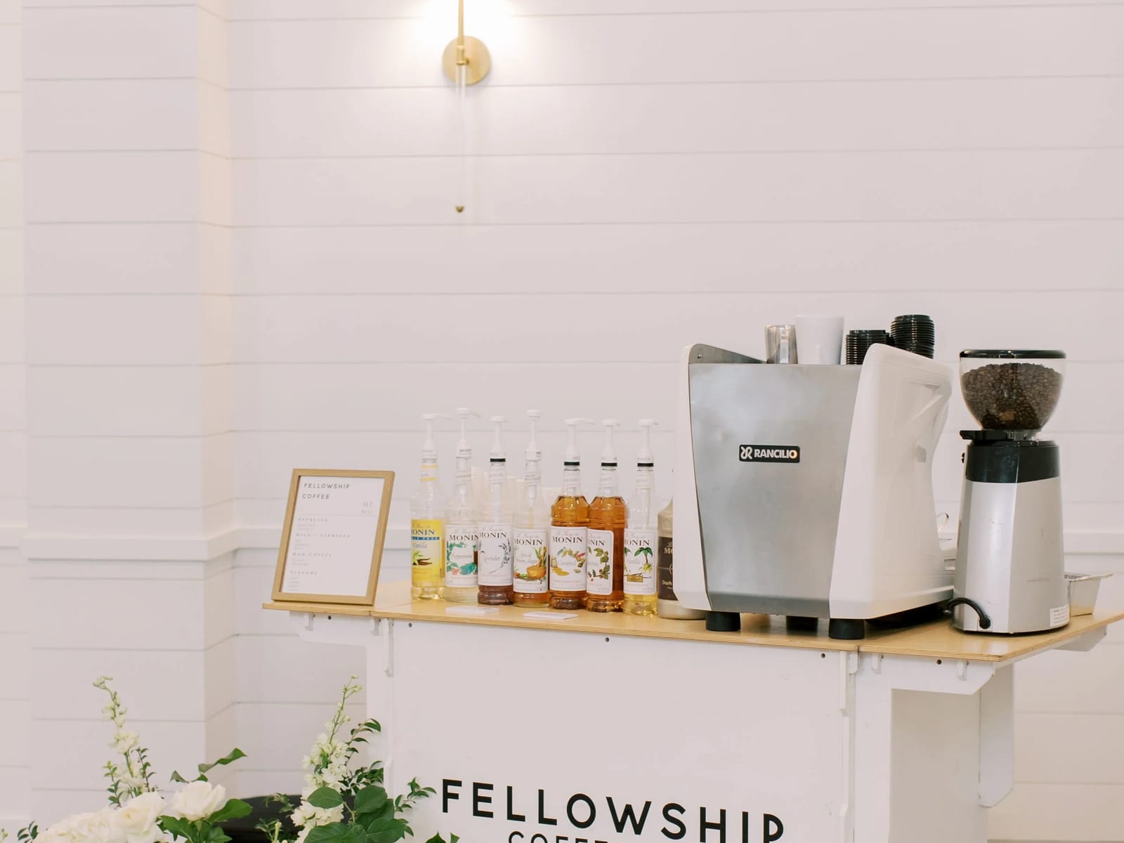 Fellowship Coffee Co at an event
