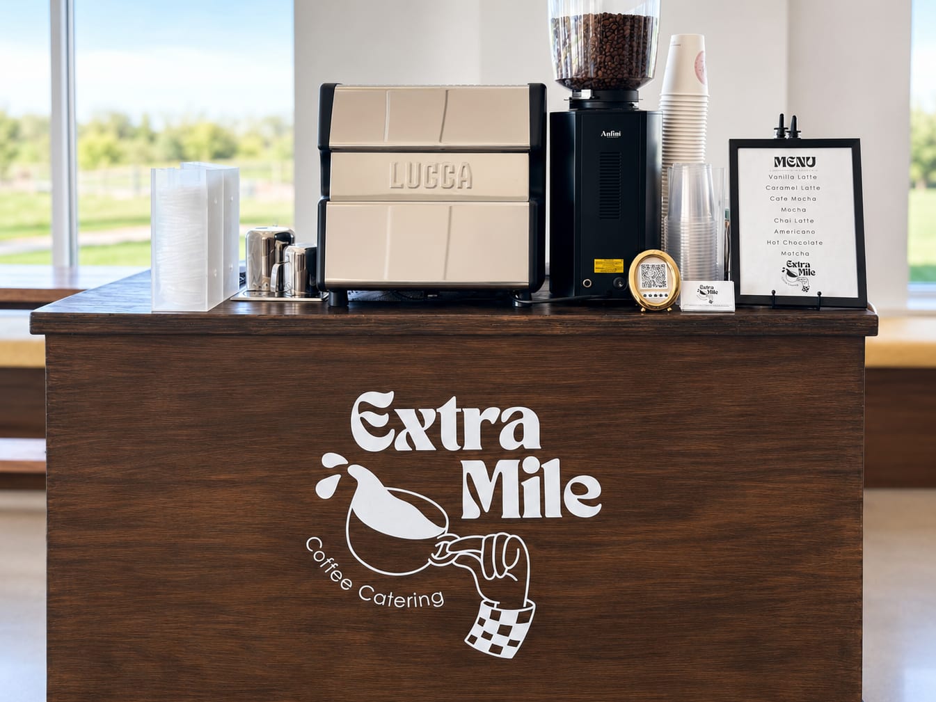Extra Mile Coffee at an event