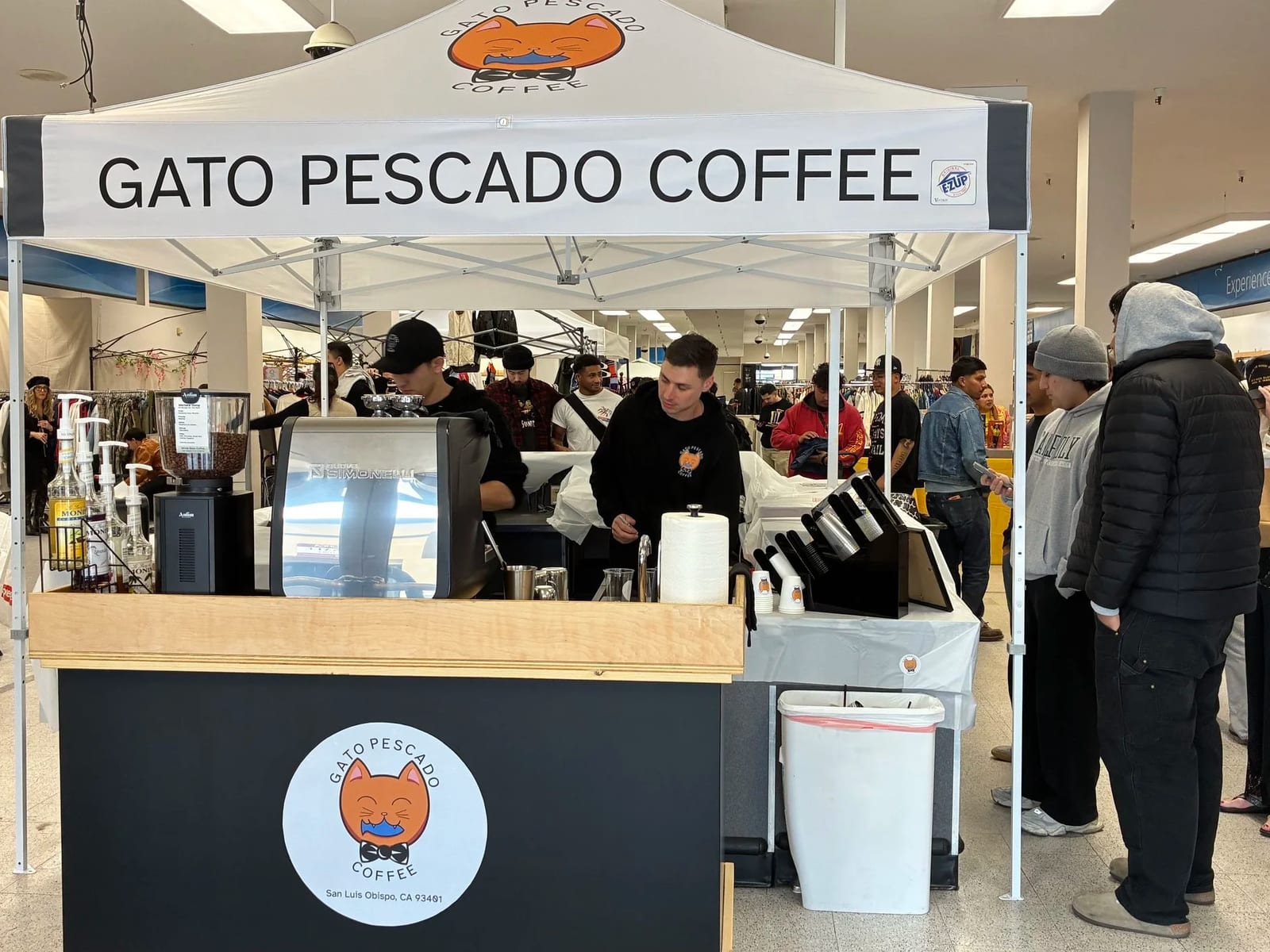 Gato Pescado Coffee at an event
