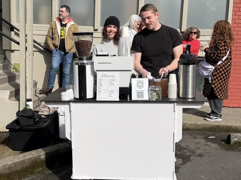 Howdy Coffee at an event