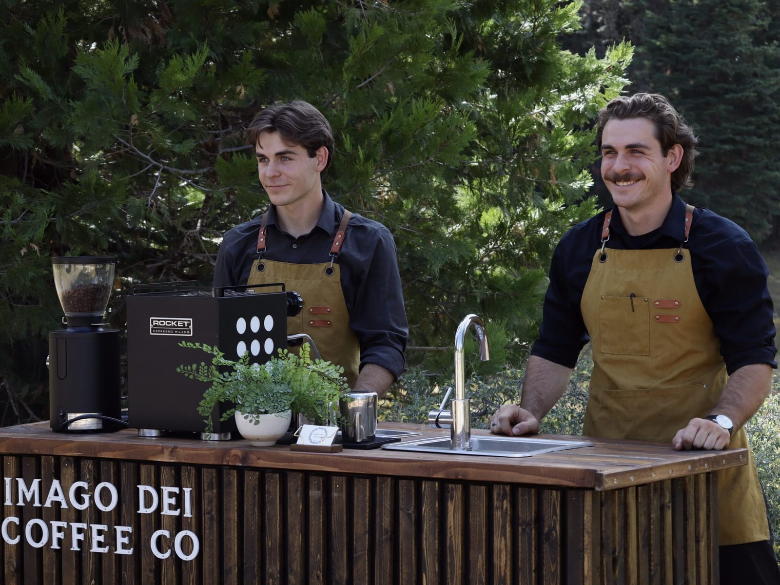 Imago Dei Coffee at an event