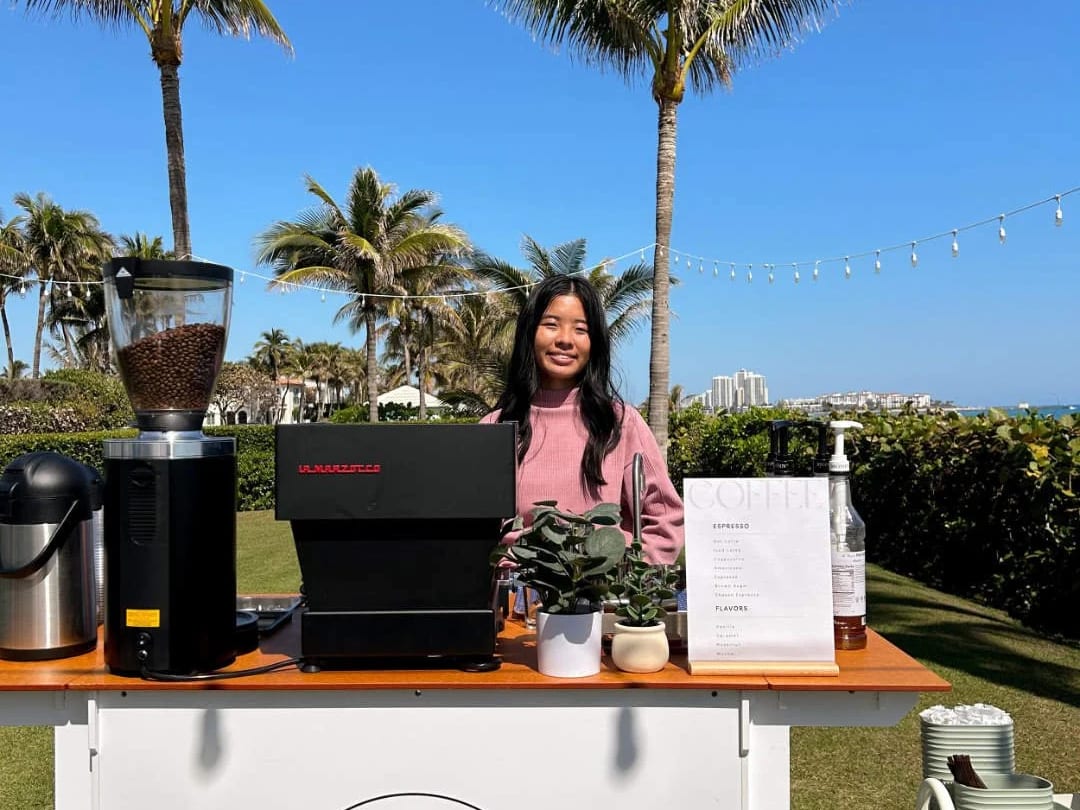 Joel's Place Coffee at an event