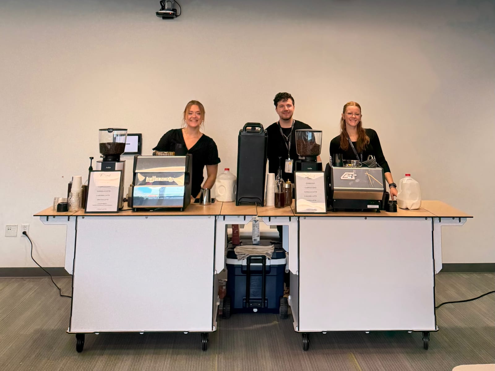 Lifted Coffee Cart at an event