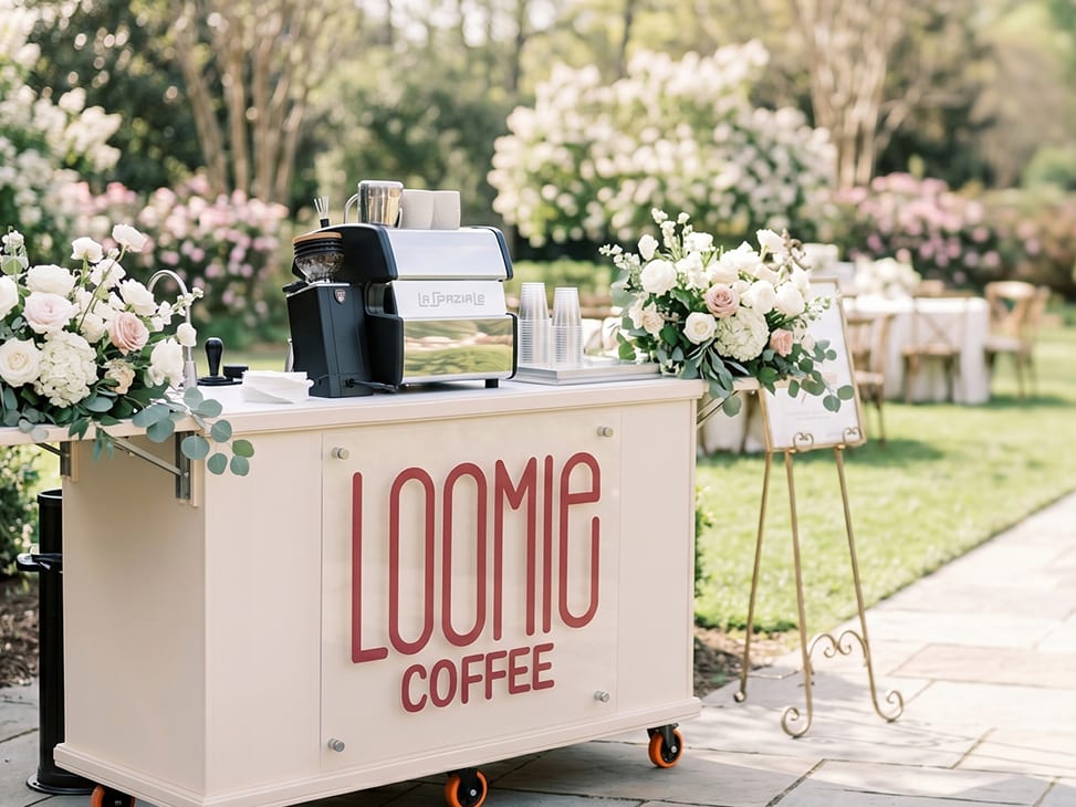 Loomie Coffee at an event