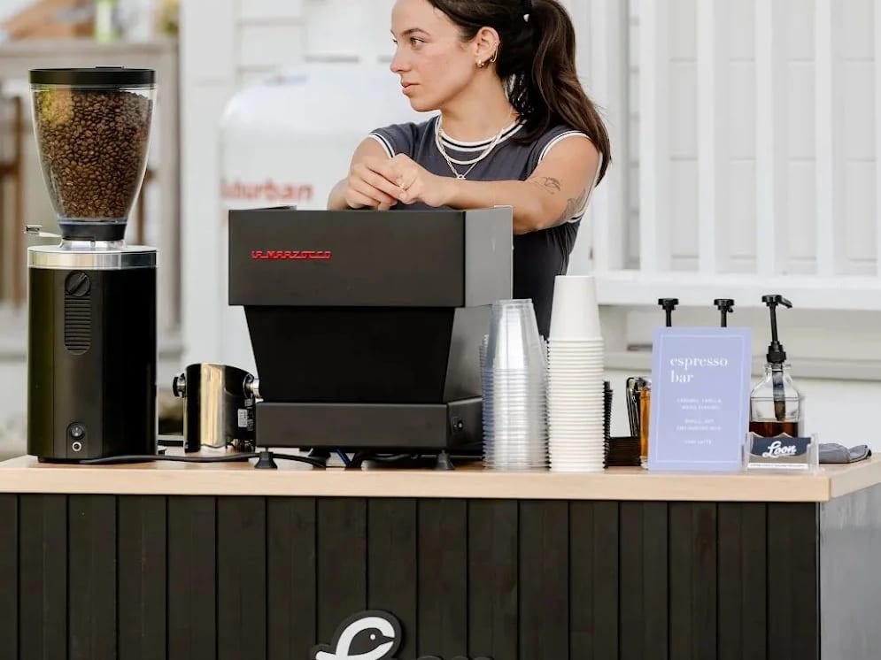 Loon Coffee Co at an event