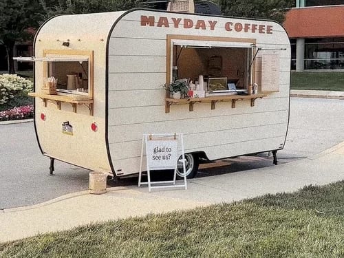 Mayday Coffee at an event