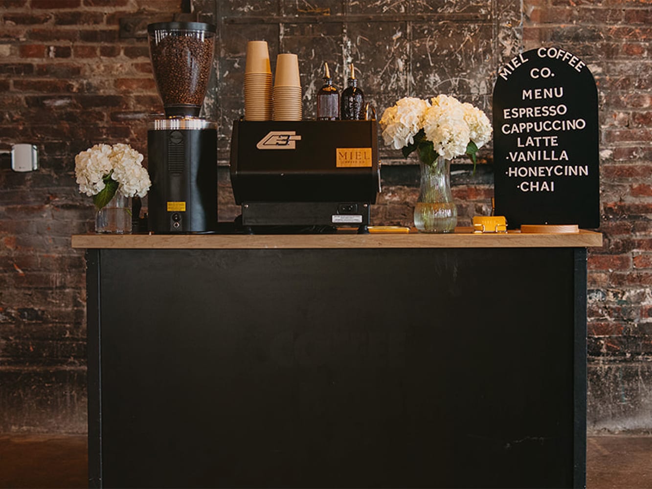 Miel Coffee Co at an event