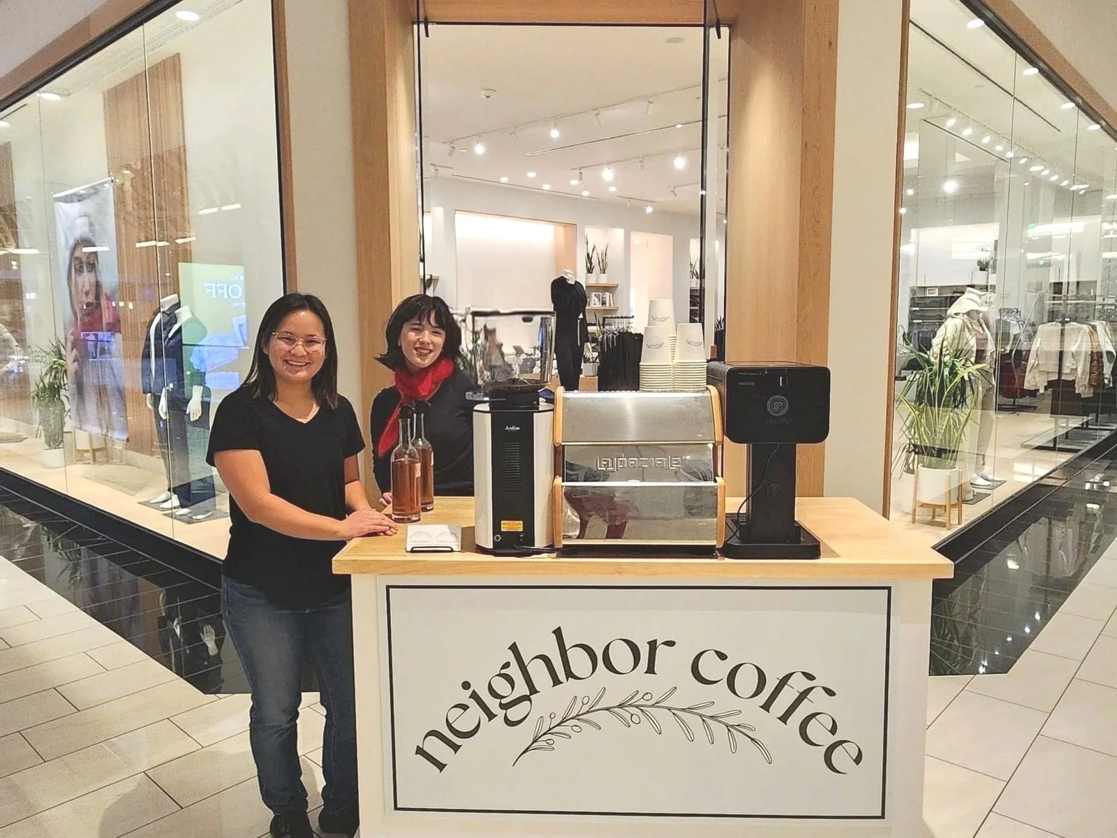 Neighbor Coffee Cart at an event