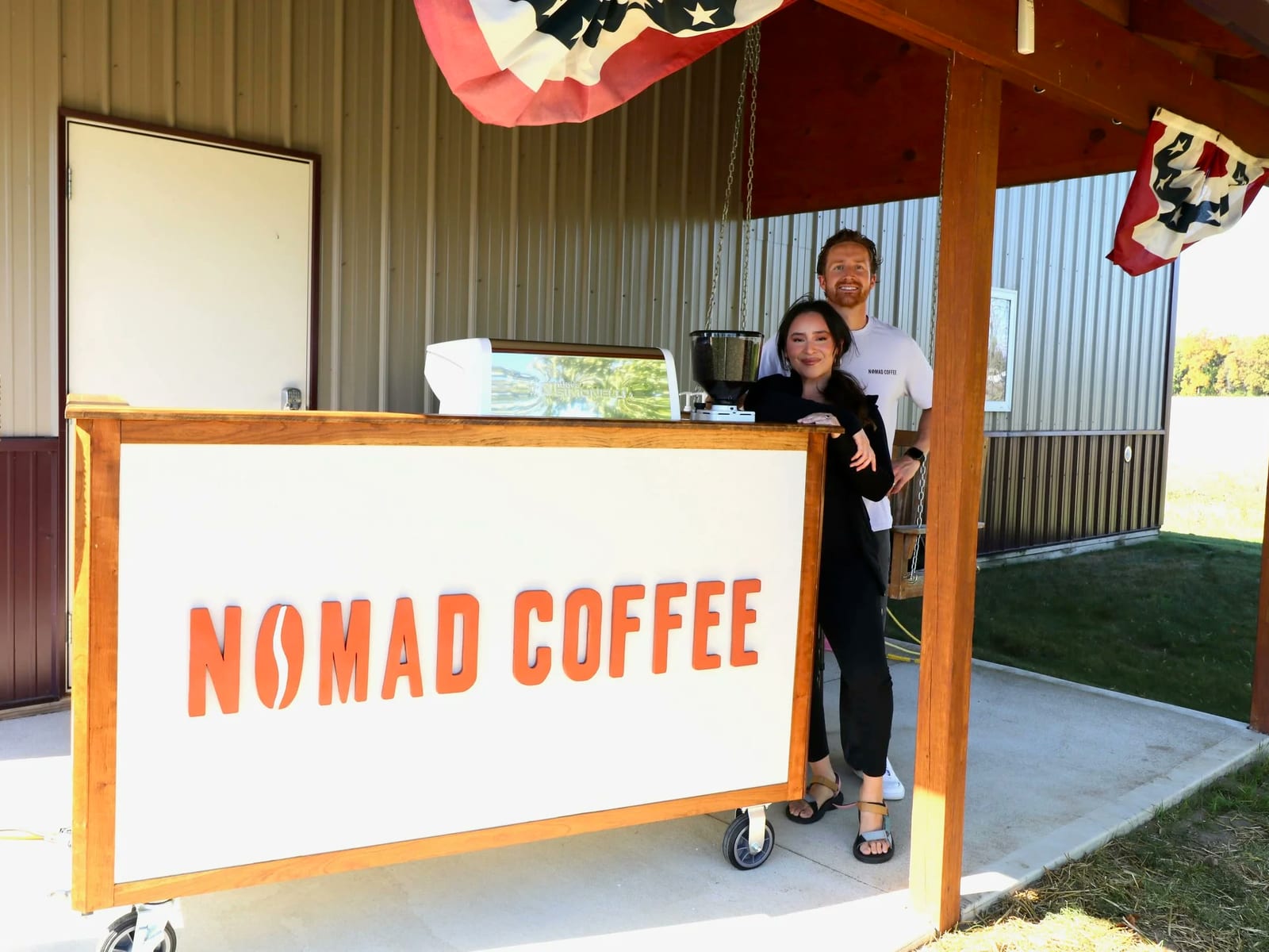Nomad Coffee at an event