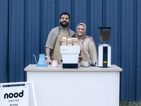 Nood Coffee at an event