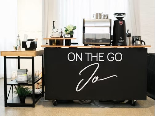 On The Go Jo at an event