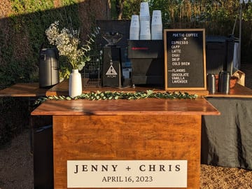 Poetic Republic Coffee Co at an event