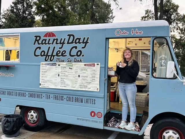 Rainy Day Coffee Co at an event