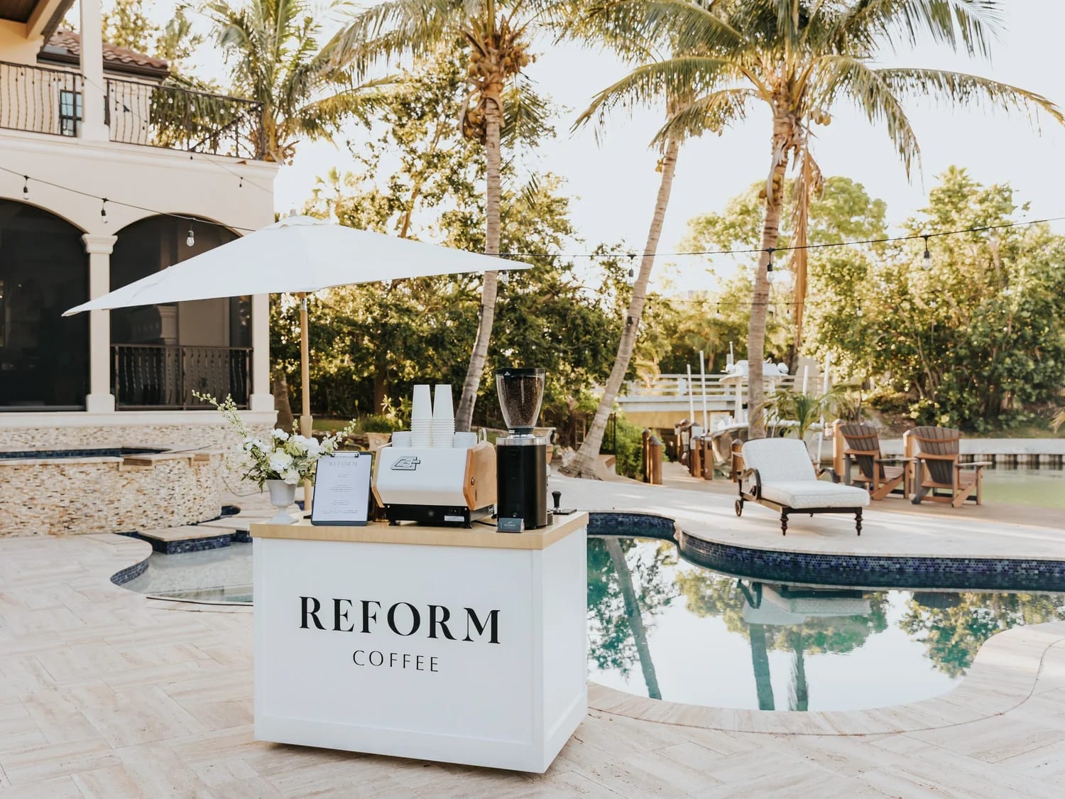 Reform Coffee at an event