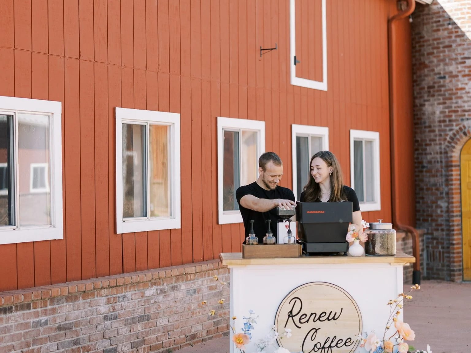 Renew Coffee Cart at an event