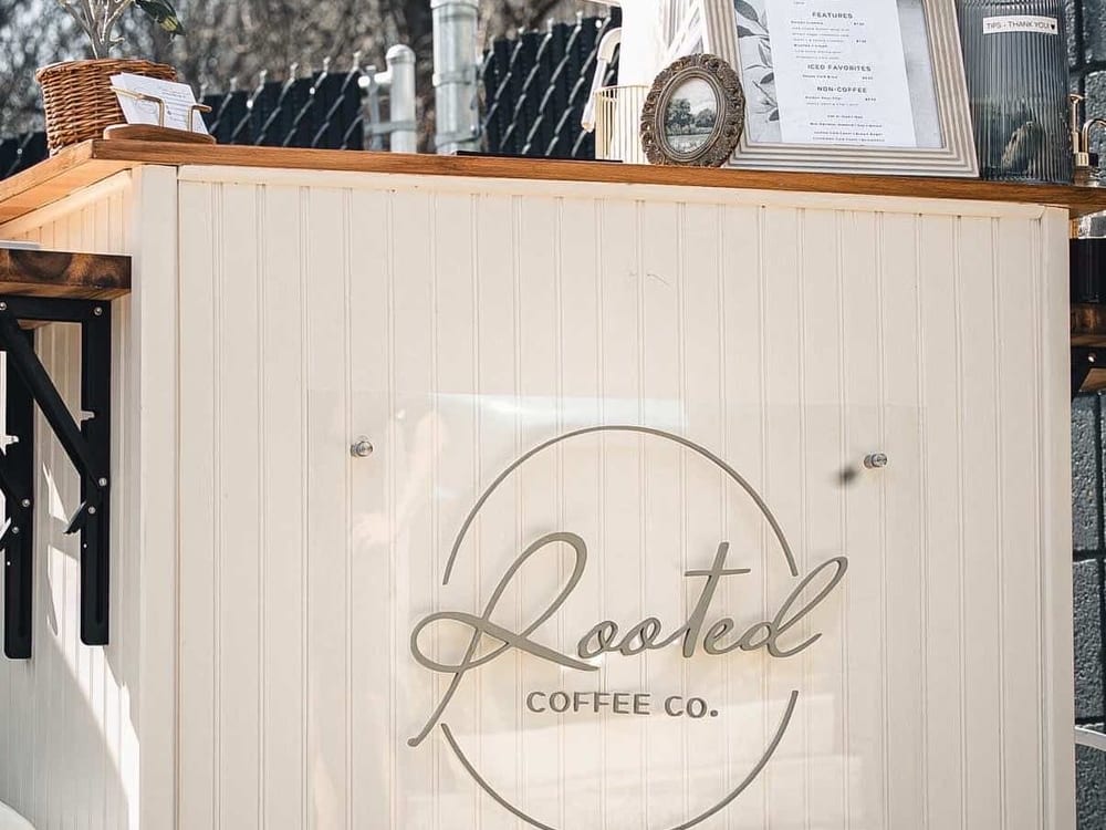 Rooted Coffee Co at an event