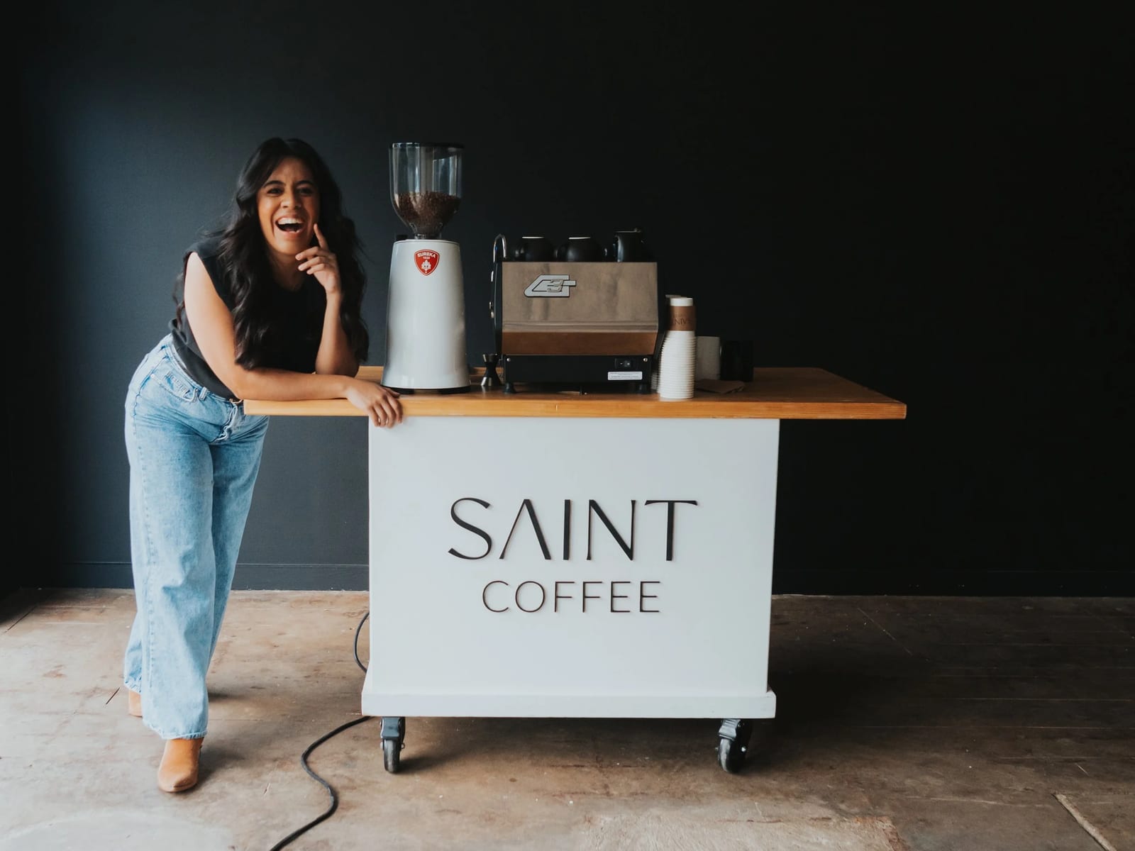 Saint Coffee DFW at an event
