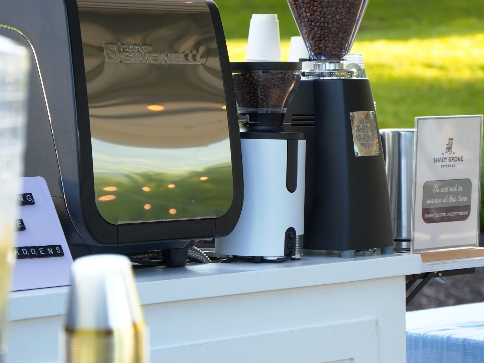 Shady Grove Coffee Co. at an event