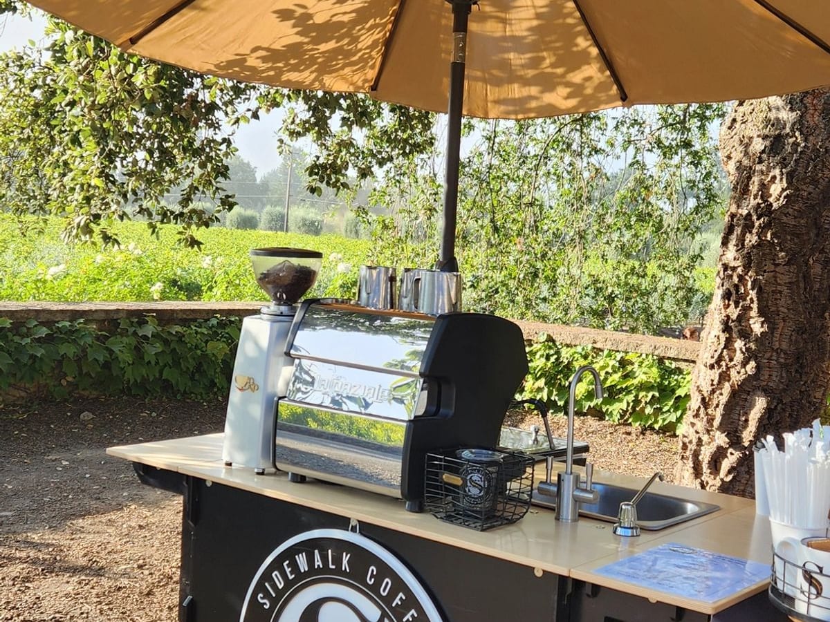 Sidewalk Coffee Company at an event