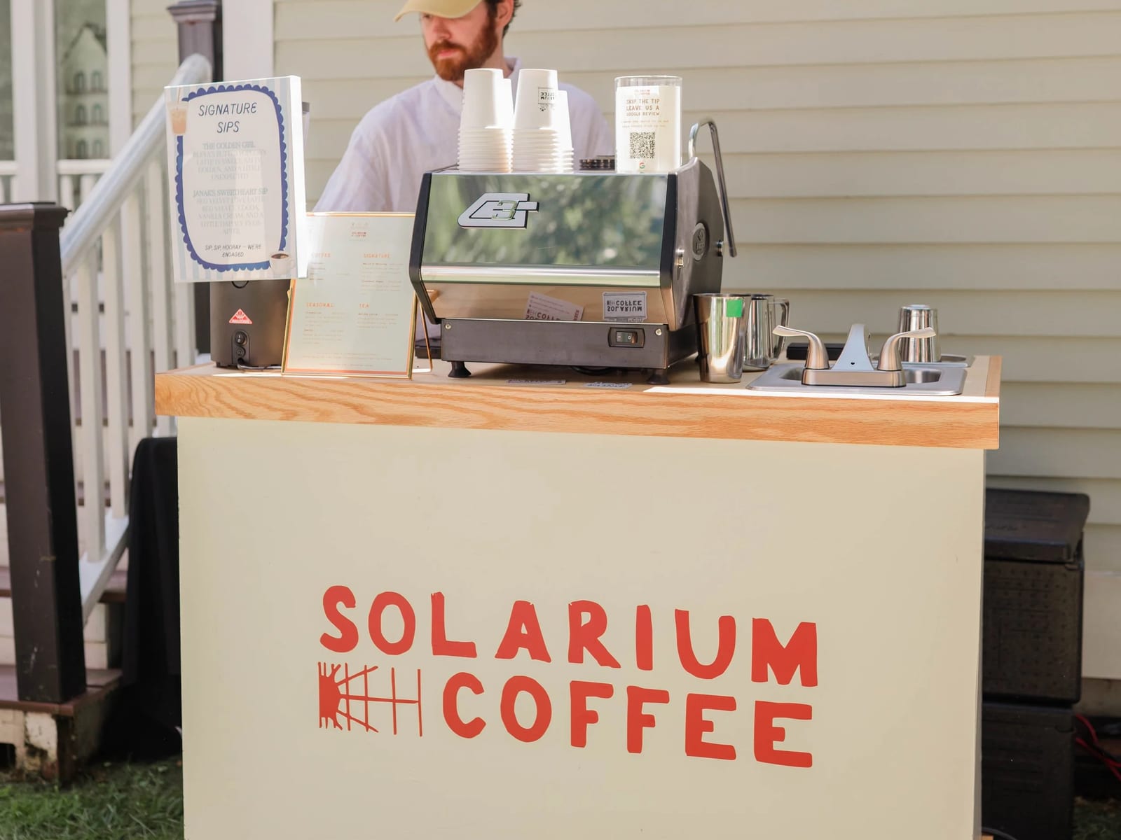 Solarium Coffee at an event