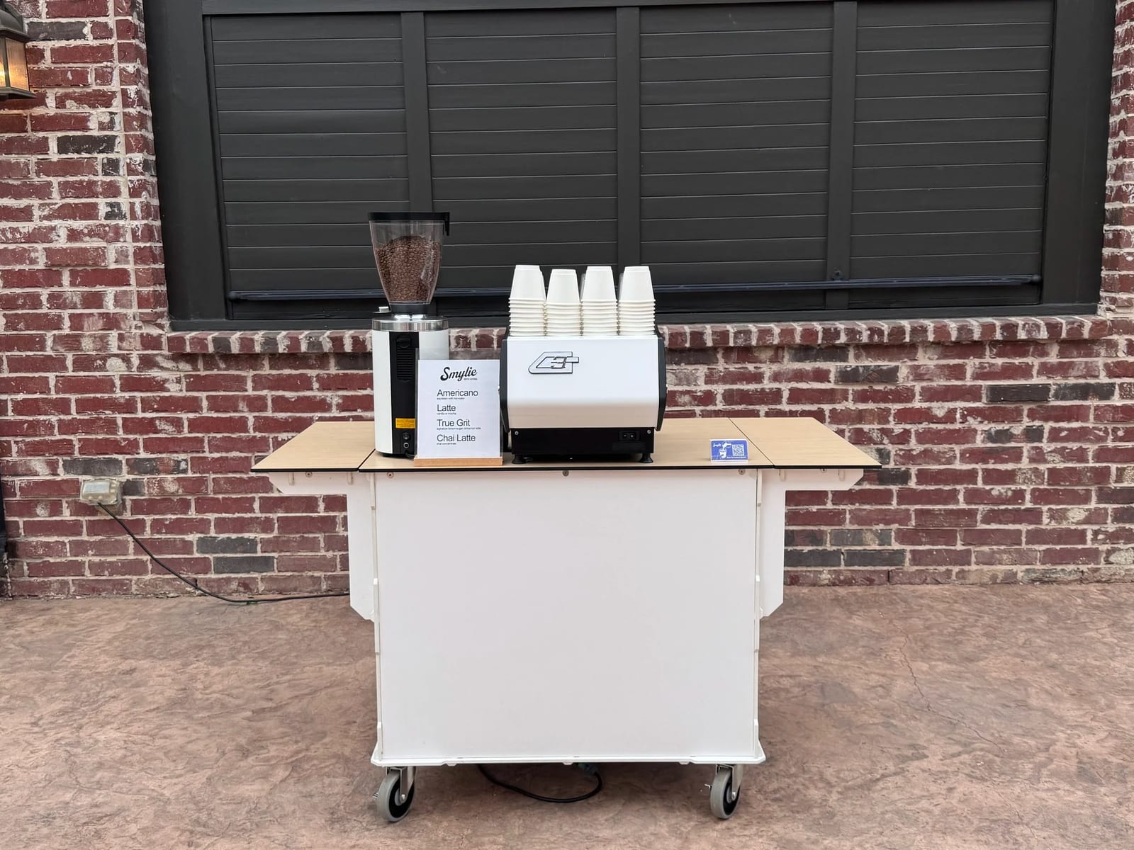 Smylie Coffee Catering at an event